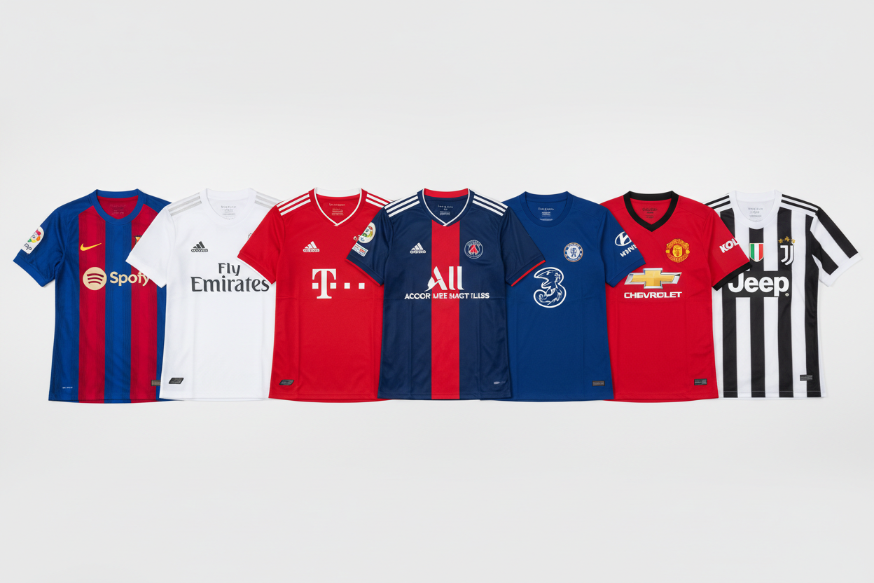 Soccer Club Jerseys- Player Version